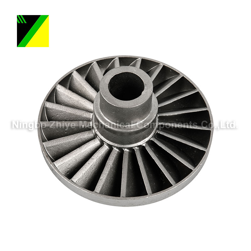 Cast Iron Silica Sol ရင်းနှီးမြှုပ်နှံမှု Casting Rotor Wheel